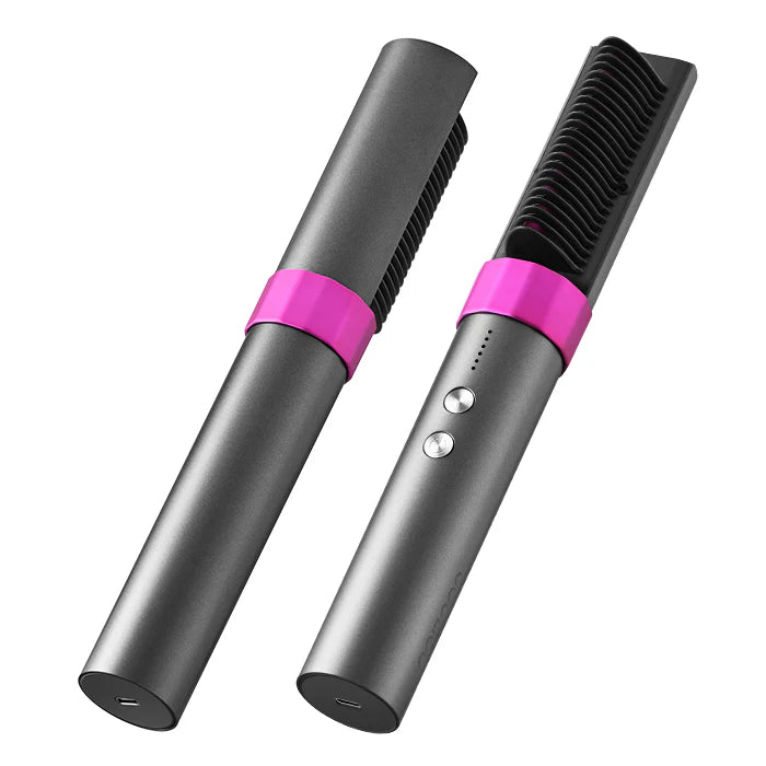 Cordless Hair Straightener Brush