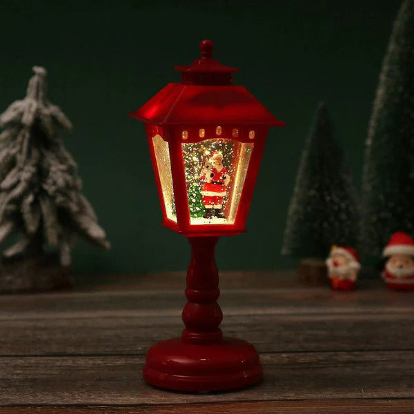 Illuminated Christmas Night Light Table Lamps - Santa, Snowman & Tree Decorations